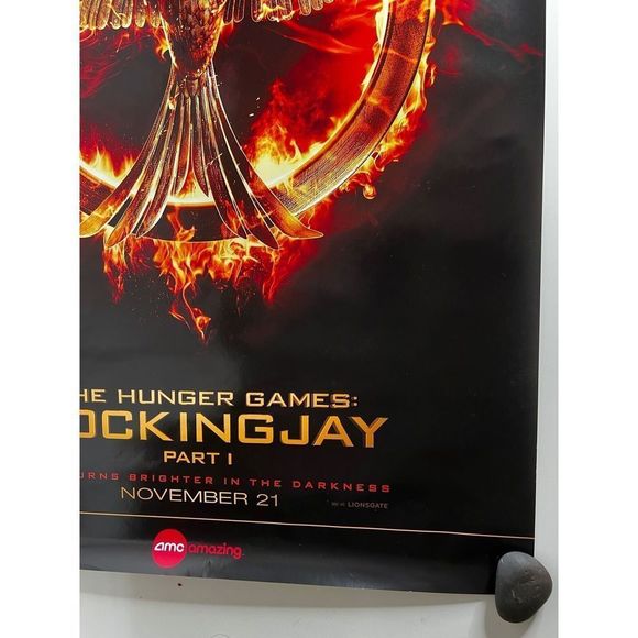 The Hunger Games Mockingjay Part 1 AMC Movie Poster 40" X 27" - Picture 4 of 8